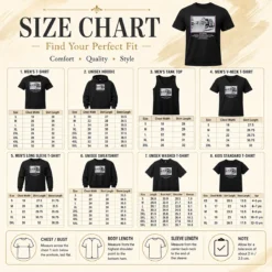 Size chart for Awesome Marvin Heemeyer Killdozer Komatsu D355A Granby Colorado 2004 Muffler with measurements in inches and cm