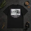 Awesome Marvin Heemeyer Killdozer Komatsu D355A Granby Colorado 2004 Muffler t shirt in black cotton short sleeve