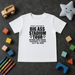 Awesome Post Malone Big Ass Stadium Tour Raymond James Stadium Tampa Bay 2026 Kids T-Shirt