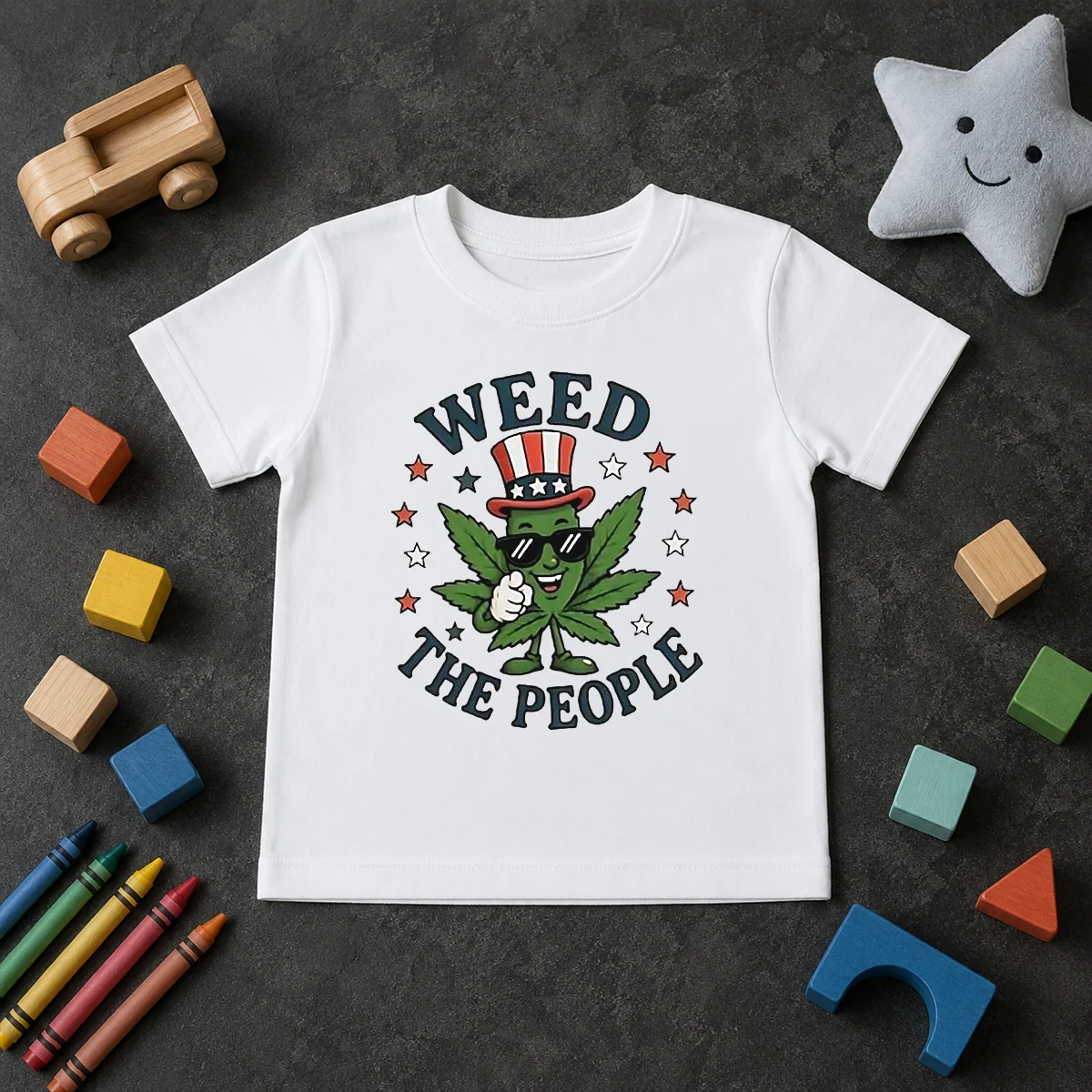 Awesome Weed The People Cannabis Uncle Sam Character Patriotic Leaf Symbol Kids T Shirt Awesome Weed The People Cannabis Uncle Sam Character Patriotic Leaf Symbol Kids T-Shirt