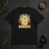 Funny Awesome Back On My Booshit Retro Ghost Drinking Boba Tea