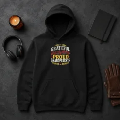 Funny Family Celebration Grateful Grandchildren Vector Hoodie