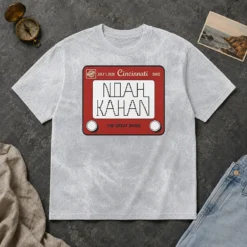 Funny Noah Kahan Great American Ball Park Cincinnati Reds Sticker July 01 2026 Washed T-Shirt