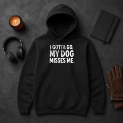 Funny Stay Back, Allergic To People Hoodie