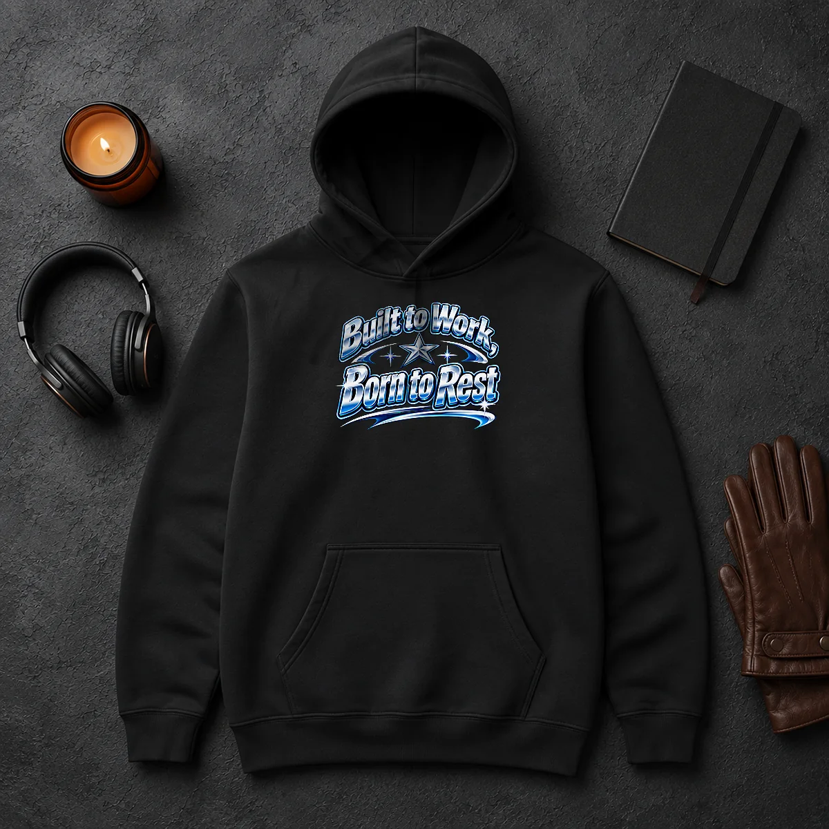 Good Born To Rest Labour Day Retro Work Ethic Hoodie Good Born To Rest Labour Day Retro Work Ethic Hoodie