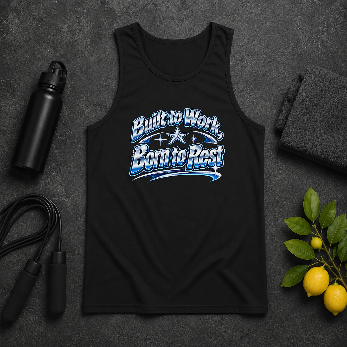 Good Born To Rest Labour Day Retro Work Ethic Tank Top Good Born To Rest Labour Day Retro Work Ethic Tank Top