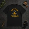 Good Dayton Triangles t shirt in classic crew neck style with printed logo on front