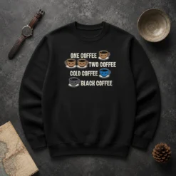 Good One Coffee Two Coffee Sweater