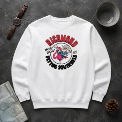 Good Richmond Flying Squirrels Hot Dog Flamingo Sweater