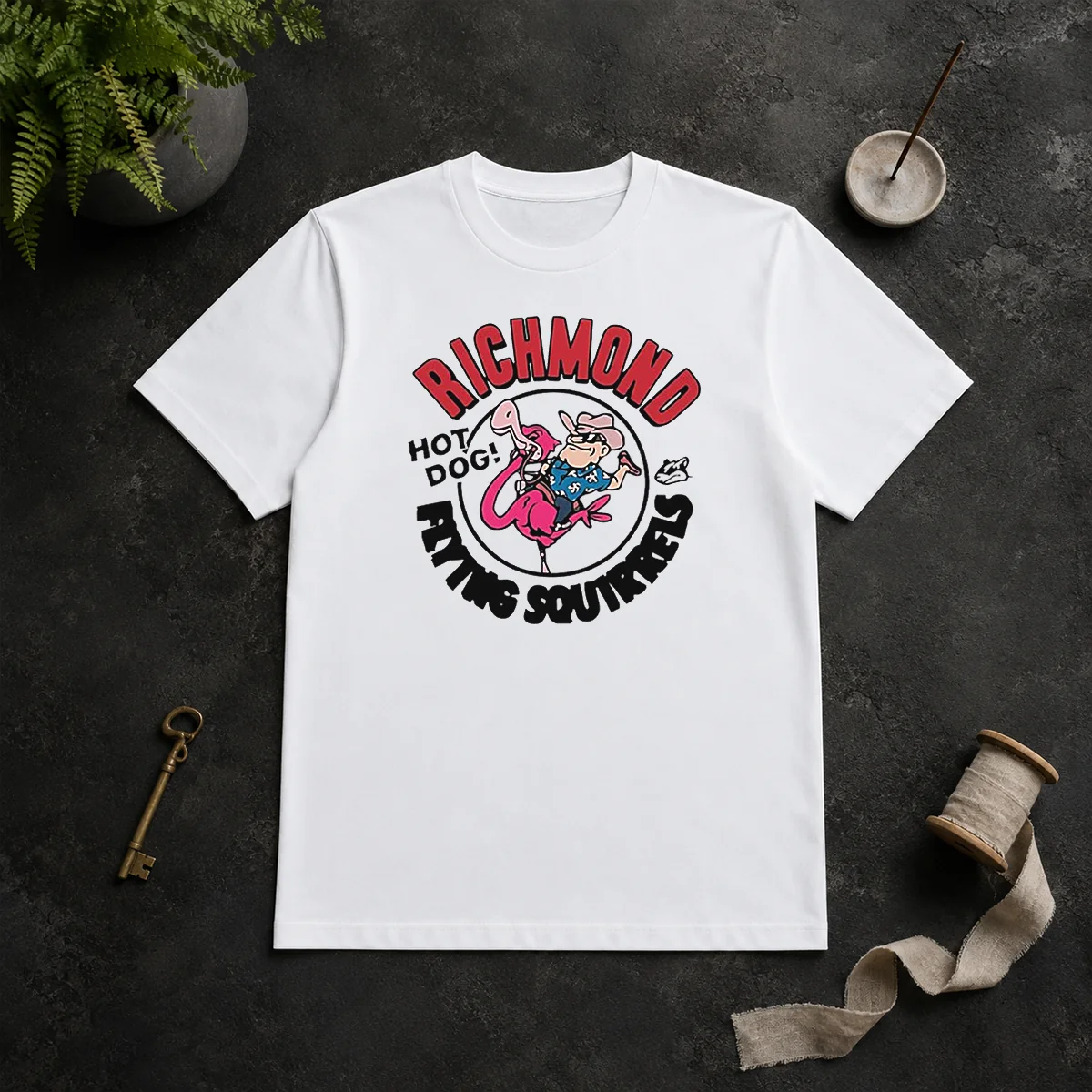 Good Richmond Flying Squirrels Hot Dog Shirt Good Richmond Flying Squirrels Hot Dog Shirt