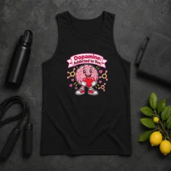 Good Top Cute Dopamine Addicted To You Love Tank Top