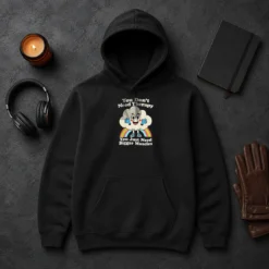 Good You Don'T Need Therapy You Just Need Bigger Muscles Hoodie