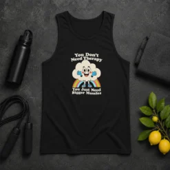 Good You Don'T Need Therapy You Just Need Bigger Muscles Tank Top