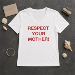 Happy Good Shania Twain Respect Your Mother V-Neck Shirt