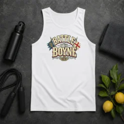 Hot Battle Of The Boyne Pride Retro Distressed Tank Top