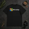 Hot Funny Microslop Logo Parody