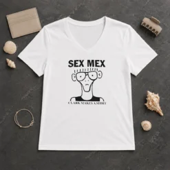 Hot Funny Sex Mex Clark Makes A V-Neck Shirt
