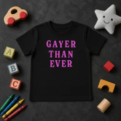 Hot Gayer Than Ever Kids T-Shirt
