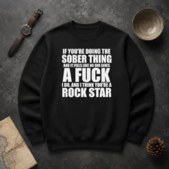 Hot If You'Re Doing The Sober Thing And It Feels Like No One Gives A F Keep The Plug In The Jug I Do Sweater