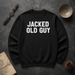 Hot Jacked Old Guy Sweater