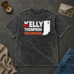 Hot Kelly Thompson For Congress Garment Dyed Washed T-Shirt
