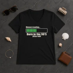 Hot Memory Loading V-Neck Shirt
