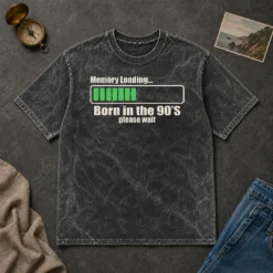 Hot Memory Loading Washed T-Shirt