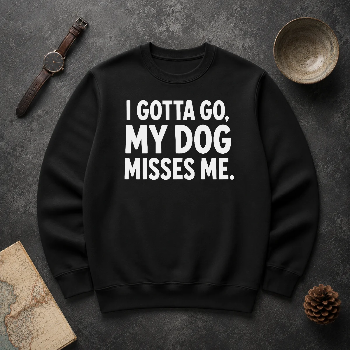 Hot My Dog Misses Me Sweater Hot My Dog Misses Me Sweater