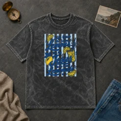 Hot Nice Life Gave Me Lemons Jesus Makes Lemonade Black washed t shirt with bold white lettering on front
