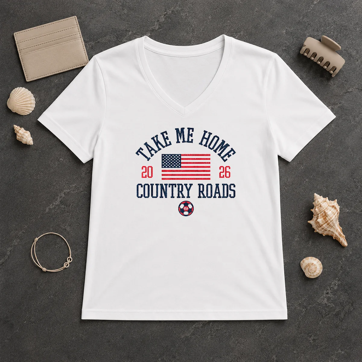 Hot Official USA Take Me Home V-Neck Shirt Hot Official USA Take Me Home V-Neck Shirt