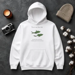 Hot Original Dr Seuss Parody One Blue Fish Two Green Fish Love Meme Yellow Graphic Hoodie