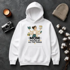 Mom Master of All the Things Minimalist Hoodie