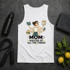 Mom Master of All the Things Minimalist Tank Top