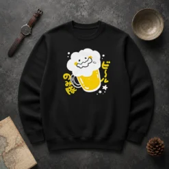 Nice Beer Drinking Squad Beer Character Kawaii Sweater