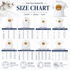 Size chart for Nice Best Grandkids Ever Vintage Style with measurements in inches and cm