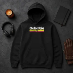 Nice Colombia Flag Colombian Pride South America Hoodie