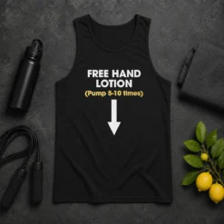 Nice Free Hand Lotion Pump 5 10 Times Tank Top