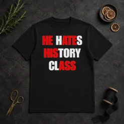 Nice He Hates History Class