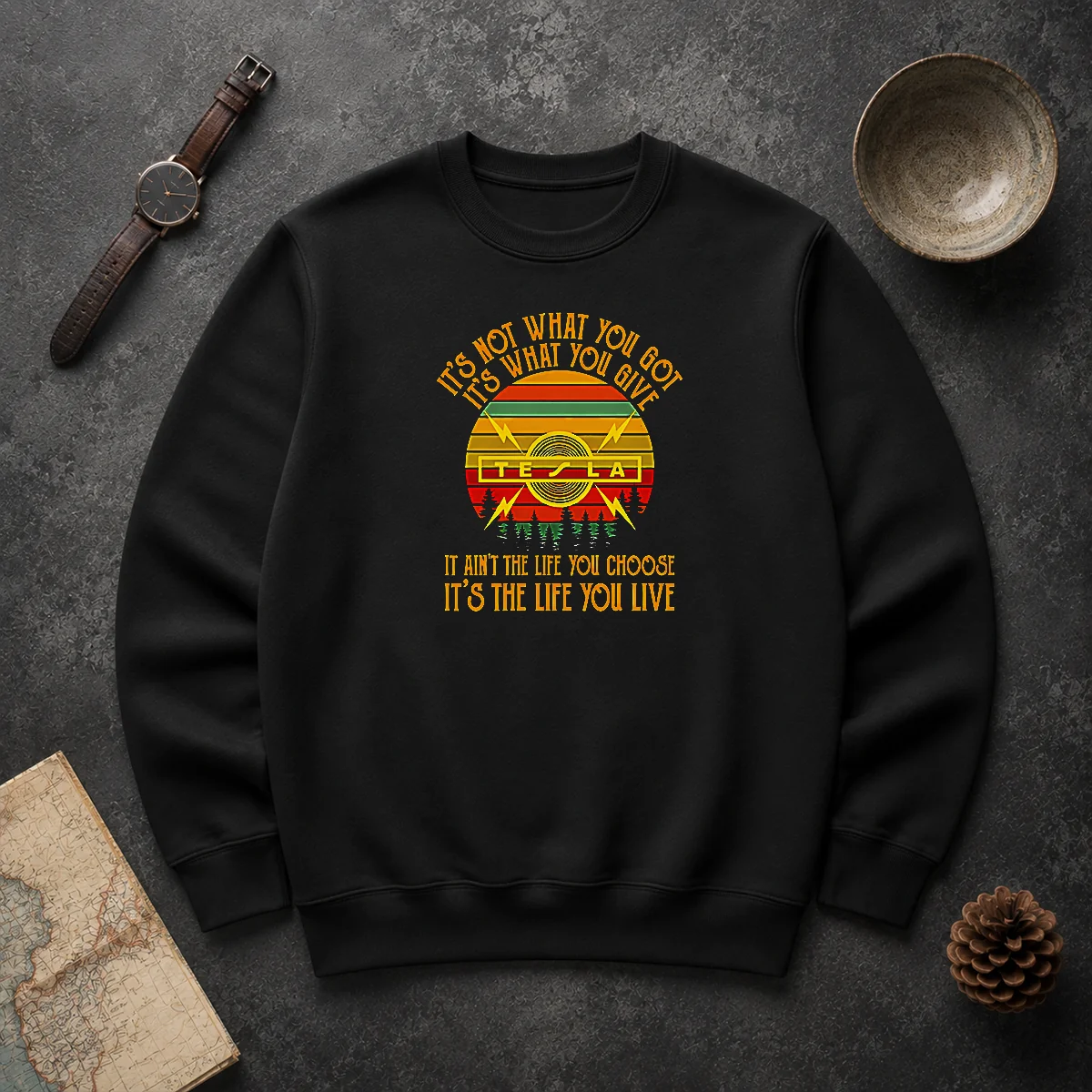 Nice It'S Not What You Got Its What You Give Tesla Sweater Nice It'S Not What You Got Its What You Give Tesla Sweater