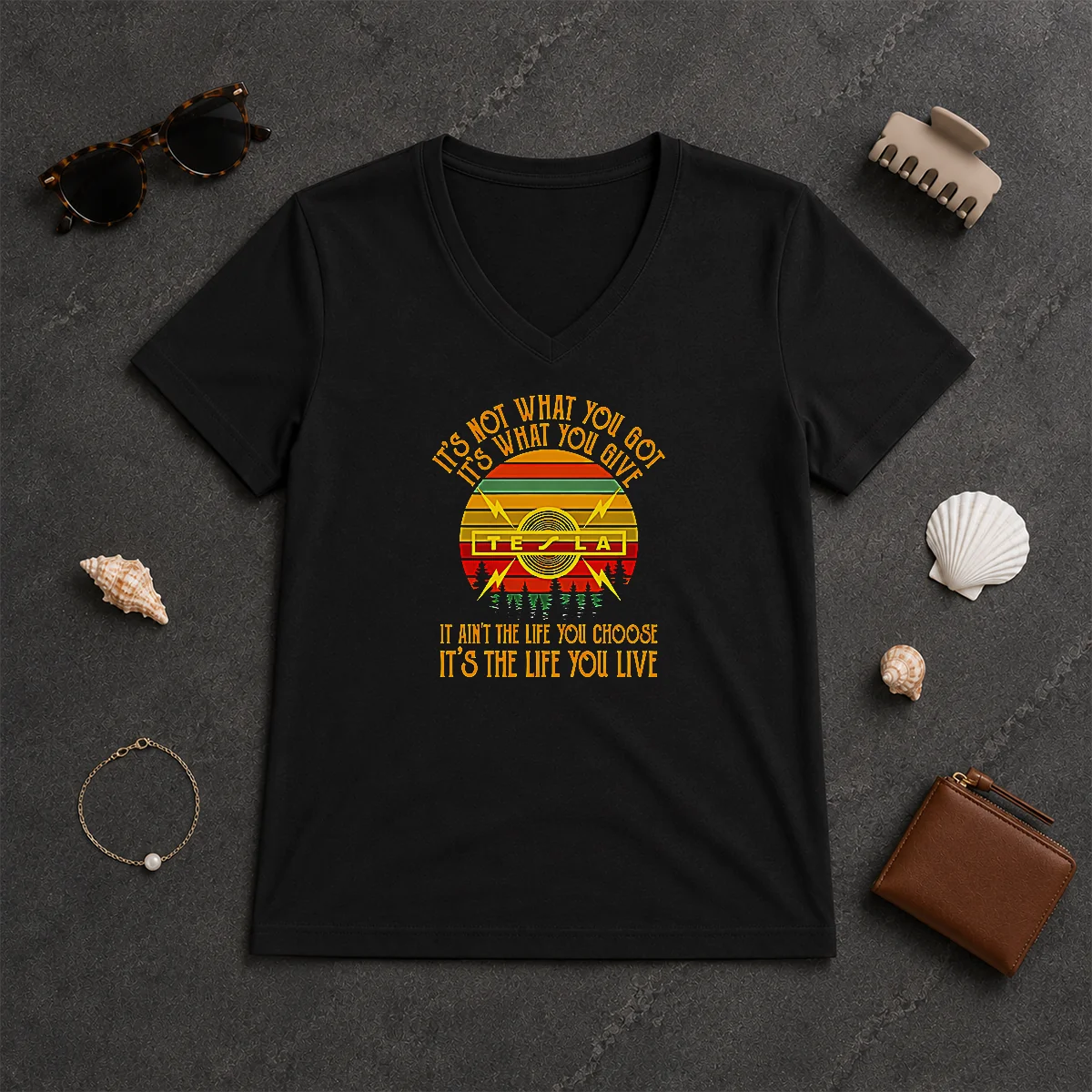 Nice It'S Not What You Got V-Neck Shirt Nice It'S Not What You Got V-Neck Shirt
