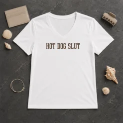 Nice Pretty Dog Slut V-Neck Shirt