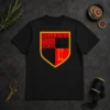 Nice Pretty Hellsing We Are On A Mission From God Shield Emblem t shirt in classic fit cotton material