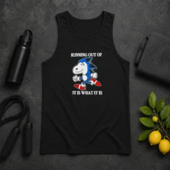 Official Hedgehog Running Out Of It Is What It Is Tank Top