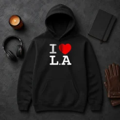 Official I Love LA Basic Hoodie
