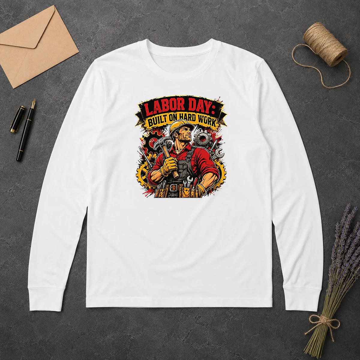 Official Labor Day Celebration Pride Worker Long Sleeve Shirt Official Labor Day Celebration Pride Worker Long Sleeve Shirt