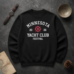 Official Minnesota Yacht Club Festival 2026 Badge Sweater