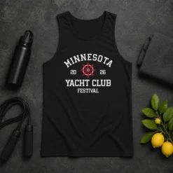 Official Minnesota Yacht Club Festival 2026 Badge Tank Top