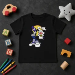 Official Tribal Zodak Graffiti Artist Streetwear Graphic Kids T-Shirt