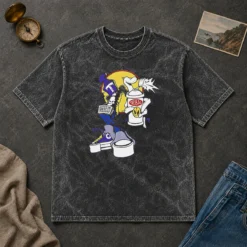 Official Tribal Zodak Graffiti Artist Streetwear Graphic Washed T-Shirt