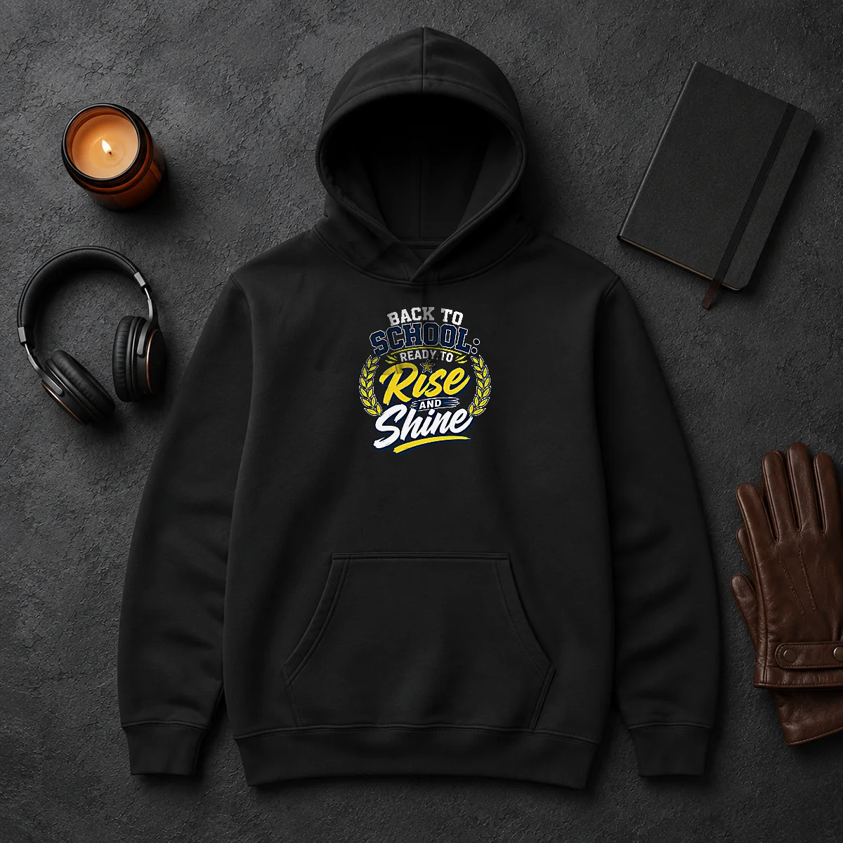 Original Back To School Typography Motivated Students Hoodie Original Back To School Typography Motivated Students Hoodie